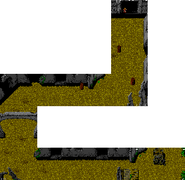 Thumbnail for a map of Stage 5 for the Arcade game Ikari III: The Rescue.