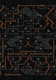 Thumbnail for a map of Challenge Round for the Arcade game Indiana Jones And The Temple Of Doom.