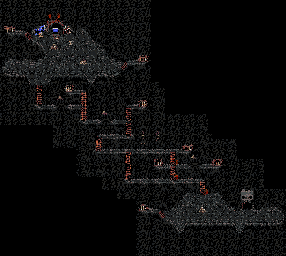 Thumbnail for a map of Easy Round 2 - Stage 1 for the Arcade game Indiana Jones And The Temple Of Doom.