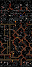 Thumbnail for a map of Hard Round 4 - Stage 1 for the Arcade game Indiana Jones And The Temple Of Doom.