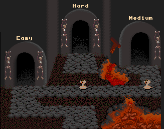 Thumbnail for a map of Level Select for the Arcade game Indiana Jones And The Temple Of Doom.