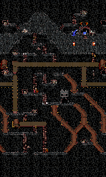 Thumbnail for a map of Medium Round 2 - Stage 1 for the Arcade game Indiana Jones And The Temple Of Doom.