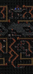 Thumbnail for a map of Medium Round 3 - Stage 1 for the Arcade game Indiana Jones And The Temple Of Doom.