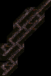 Thumbnail for a map of Medium Round 3 - Stage 2 for the Arcade game Indiana Jones And The Temple Of Doom.
