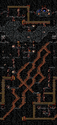 Thumbnail for a map of Medium Round 4 - Stage 1 for the Arcade game Indiana Jones And The Temple Of Doom.