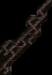 Thumbnail for a map of Medium Round 4 - Stage 2 for the Arcade game Indiana Jones And The Temple Of Doom.