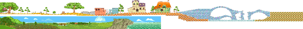 Thumbnail for a map of Stage 1 for the Arcade game J.J. Squawkers.