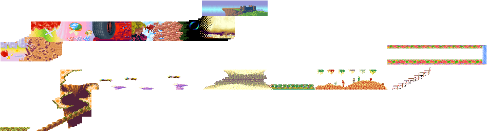 Thumbnail for a map of Stage 2 for the Arcade game J.J. Squawkers.