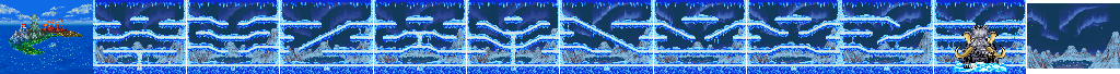 Thumbnail for a map of Snow for the Arcade game Joe & Mac Returns.