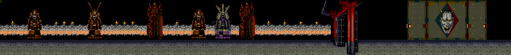 Thumbnail for a map of Round 1 for the Arcade game Kabuki-Z.
