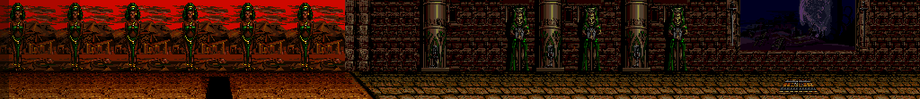 Thumbnail for a map of Round 5 for the Arcade game Kabuki-Z.