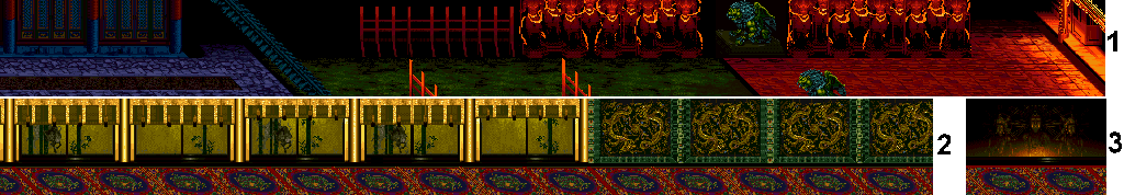 Thumbnail for a map of Final for the Arcade game Karate Blazers.