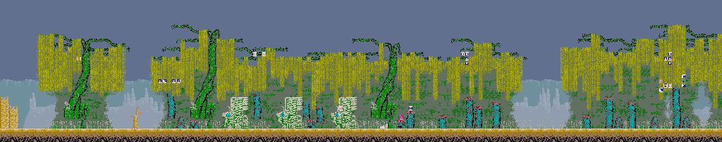 Thumbnail for a map of Scene 8 for the Arcade game Karnov.