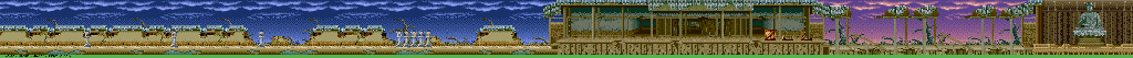 Thumbnail for a map of Stage 1 for the Arcade game Ken-Go.