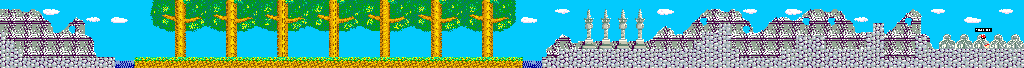 Thumbnail for a map of Round 2: Land Of Stone Buddhas for the Arcade game Kid Niki: Radical Ninja.