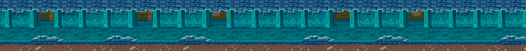 Thumbnail for a map of Stage 10 for the Arcade game The King Of Dragons.