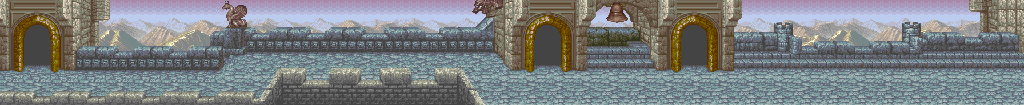 Thumbnail for a map of Stage 11 for the Arcade game The King Of Dragons.