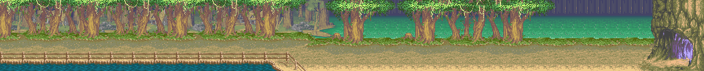 Thumbnail for a map of Stage 14 for the Arcade game The King Of Dragons.