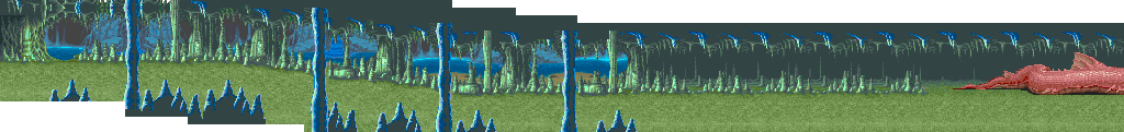 Thumbnail for a map of Stage 4 for the Arcade game The King Of Dragons.