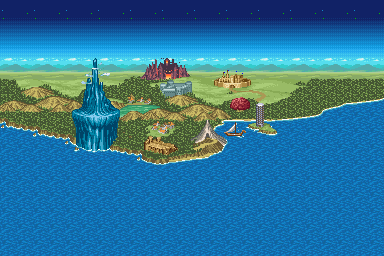 Thumbnail for a map of World for the Arcade game The King Of Dragons.