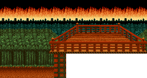Thumbnail for a map of Stage 9 for the Arcade game Knuckle Bash.