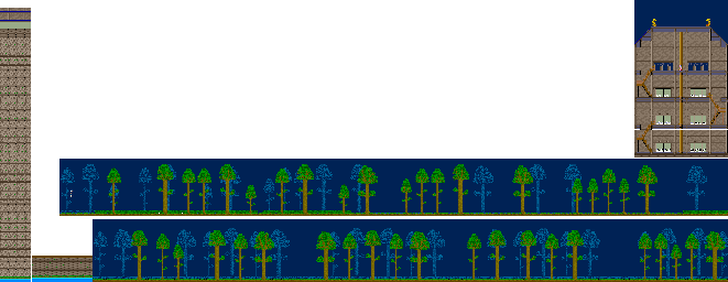 Thumbnail for a map of First Season for the Arcade game The Legend Of Kage.