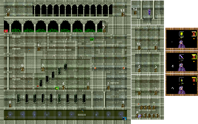 Thumbnail for a map of Stage 7 for the Arcade game Legend Of Makai.