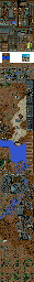 Thumbnail for a map of Map for the Arcade game The Lost Castle In Darkmist.