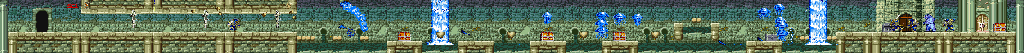 Thumbnail for a map of Floor 11 for the Arcade game Magic Sword: Heroic Fantasy.