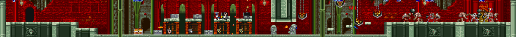 Thumbnail for a map of Floor 15 for the Arcade game Magic Sword: Heroic Fantasy.