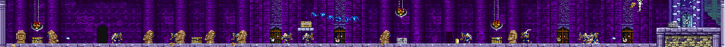 Thumbnail for a map of Floor 2 for the Arcade game Magic Sword: Heroic Fantasy.