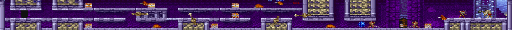 Thumbnail for a map of Floor 21 for the Arcade game Magic Sword: Heroic Fantasy.