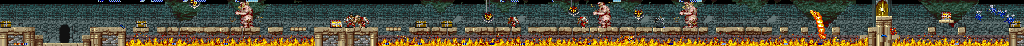 Thumbnail for a map of Floor 22 for the Arcade game Magic Sword: Heroic Fantasy.