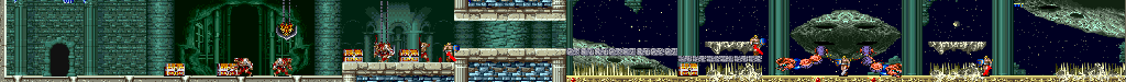 Thumbnail for a map of Floor 24 for the Arcade game Magic Sword: Heroic Fantasy.