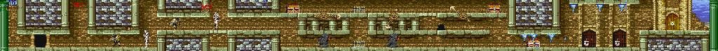 Thumbnail for a map of Floor 27 for the Arcade game Magic Sword: Heroic Fantasy.