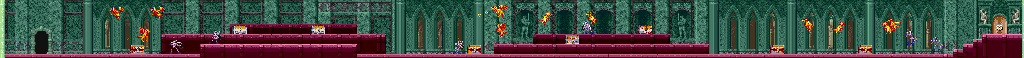 Thumbnail for a map of Floor 41 for the Arcade game Magic Sword: Heroic Fantasy.
