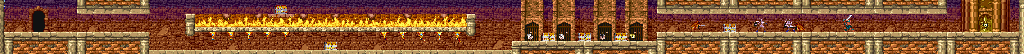 Thumbnail for a map of Floor 48 for the Arcade game Magic Sword: Heroic Fantasy.