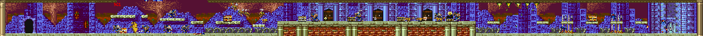 Thumbnail for a map of Floor 6 for the Arcade game Magic Sword: Heroic Fantasy.