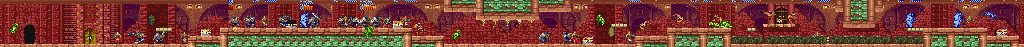 Thumbnail for a map of Floor 9 for the Arcade game Magic Sword: Heroic Fantasy.