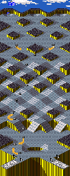Thumbnail for a map of Practice for the Arcade game Marble Madness II.