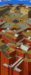 Thumbnail for a map of Sandbox for the Arcade game Marble Madness II.