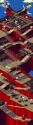 Thumbnail for a map of Silly for the Arcade game Marble Madness II.