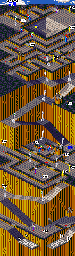 Thumbnail for a map of Wacky for the Arcade game Marble Madness II.