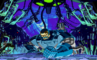 Thumbnail for a map of Apocalypse Now! Apocalypse for the Arcade game Marvel Super Heroes Vs. Street Fighter.