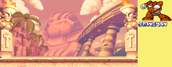 Thumbnail for a map of Rescue Roll! Stone Man for the Arcade game Mega Man 2: The Power Fighters.