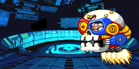Thumbnail for a map of Wily Machine for the Arcade game Mega Man 2: The Power Fighters.