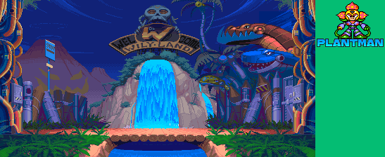 Thumbnail for a map of Mega Man 3~6 Plant Man for the Arcade game Mega Man: The Power Battle.