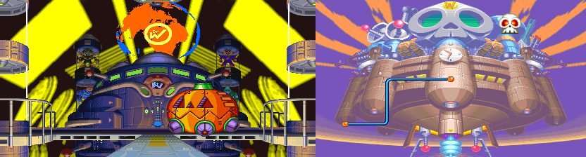 Thumbnail for a map of Mega Man 7 Pumpkin Bot for the Arcade game Mega Man: The Power Battle.