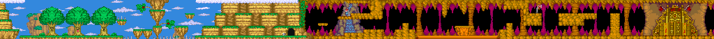 Thumbnail for a map of Round 1: The Earth - Callia for the Arcade game Mega Twins.