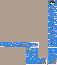 Thumbnail for a map of Round 2: The Heaven - Meius for the Arcade game Mega Twins.